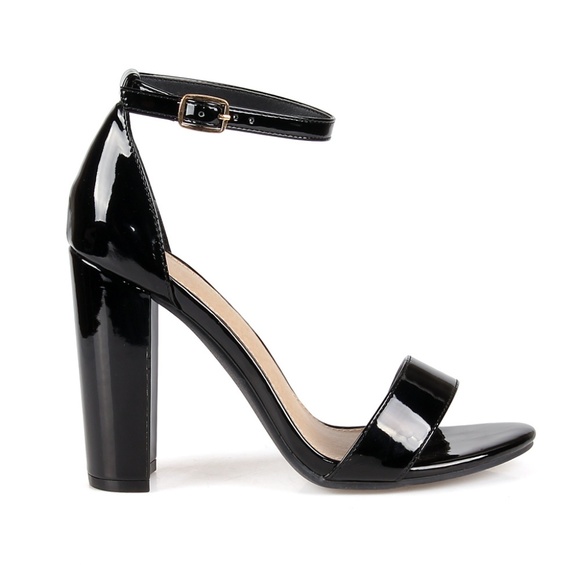 2BeccaP Two Piece Women's High Heel Sandals - Picture 2 of 3